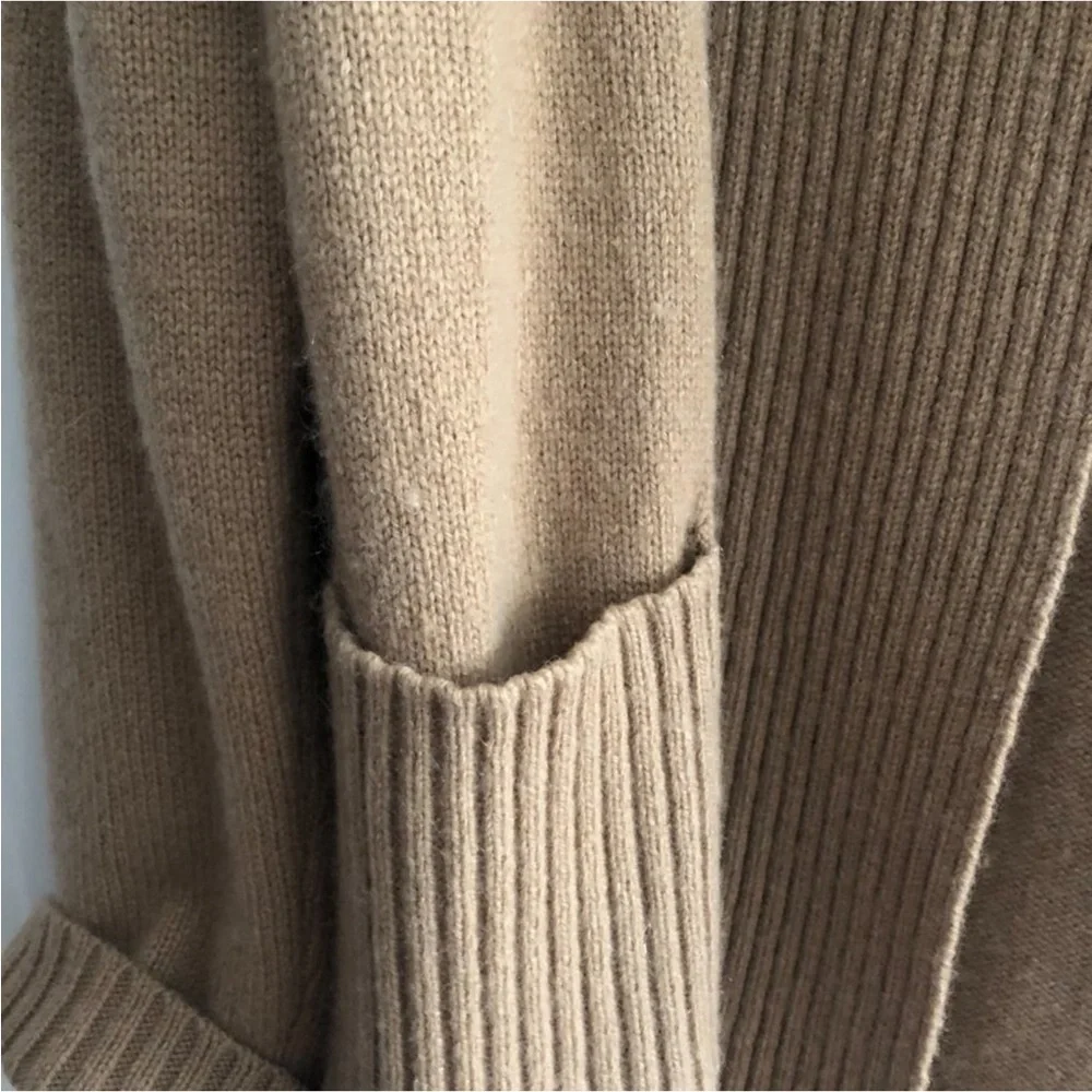 Banana Republic Cashmere Tan Open Front Cardigan - Picture 4 of 4